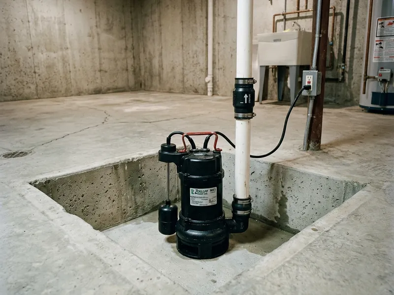 Sump Pump Installation Plumber in Hager City, WI